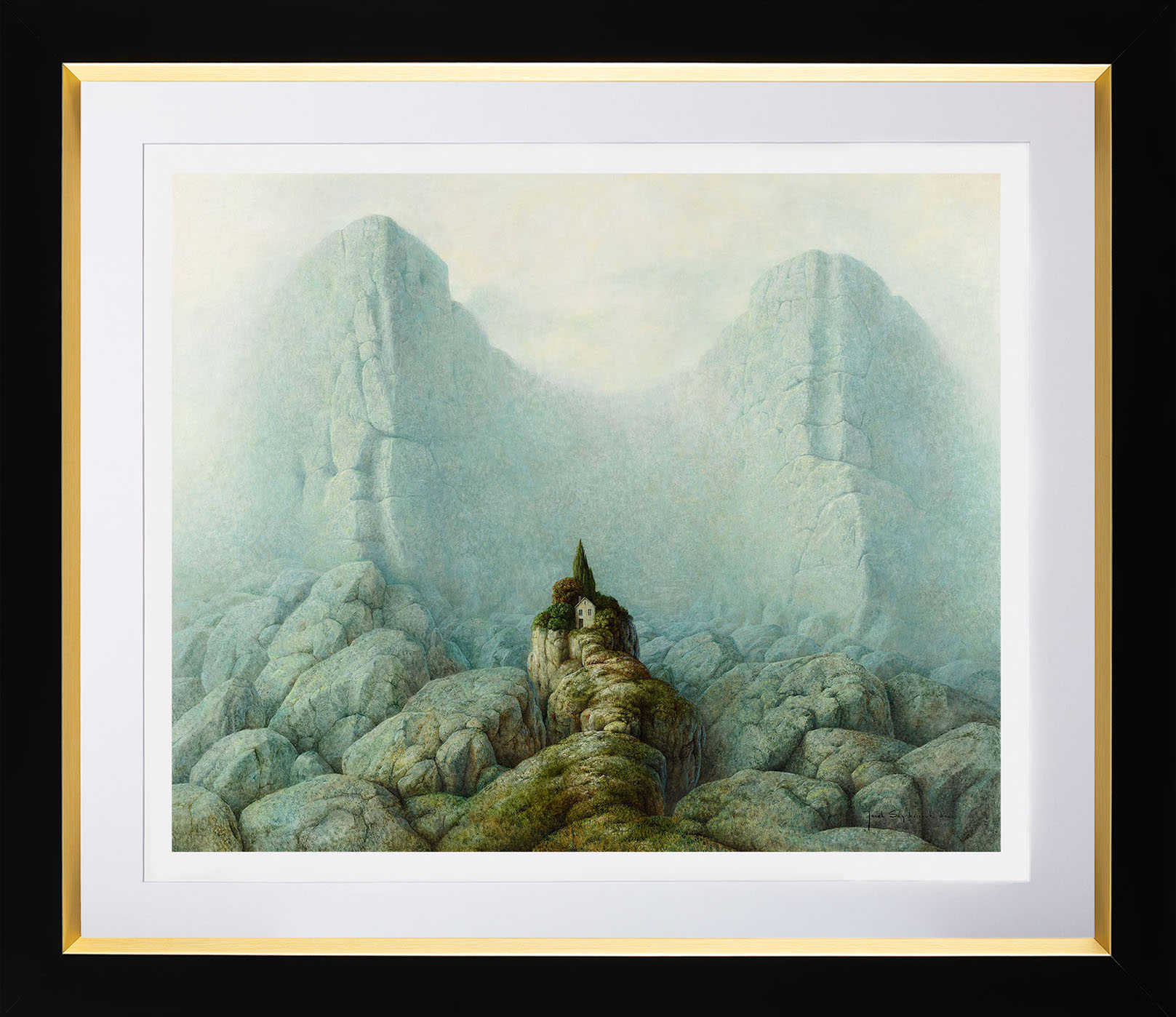 Jacek Szynkarczuk - reprodukcja obrazu "Melancholia II"