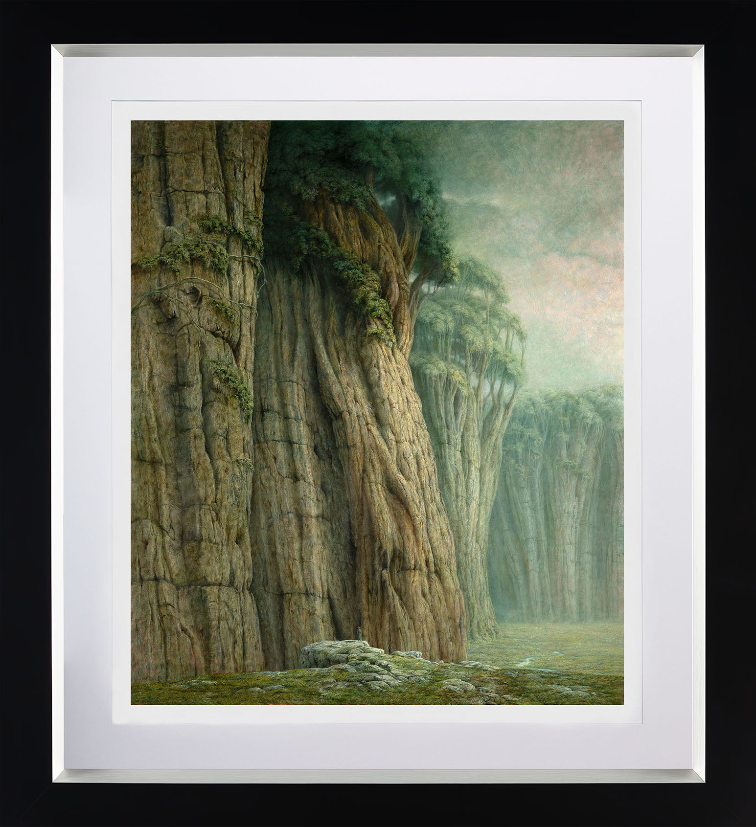 Jacek Szynkarczuk - reprodukcja obrazu "Mroczna puszcza"