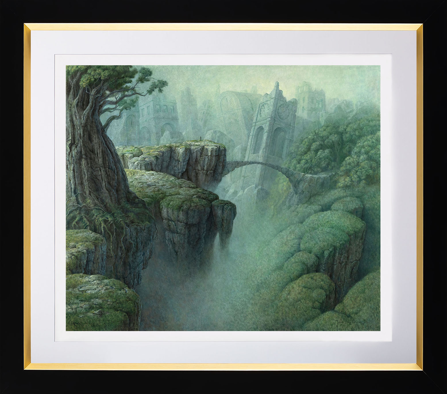 Jacek Szynkarczuk - reprodukcja obrazu "Ruiny wielkiego miasta"