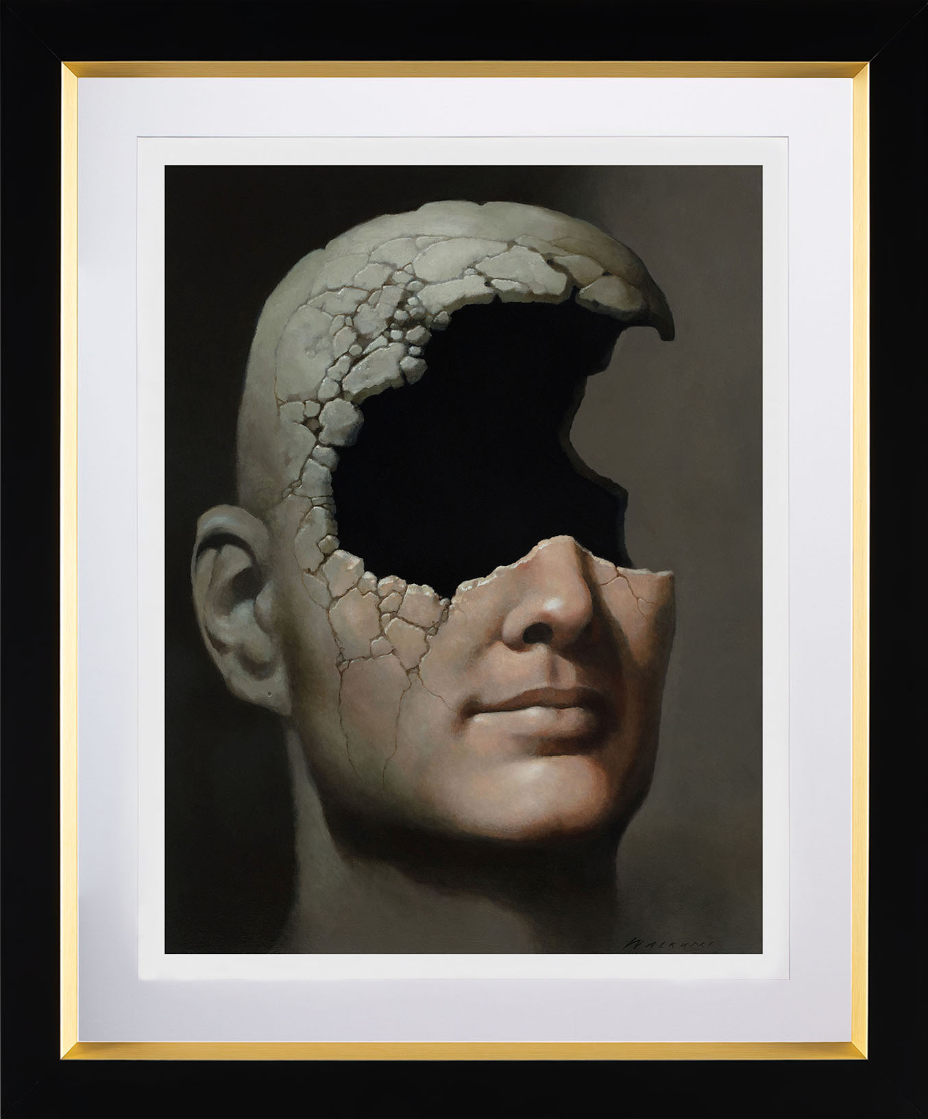 Wiesław Wałkuski - reprodukcja obrazu "Utracona tożsamość"