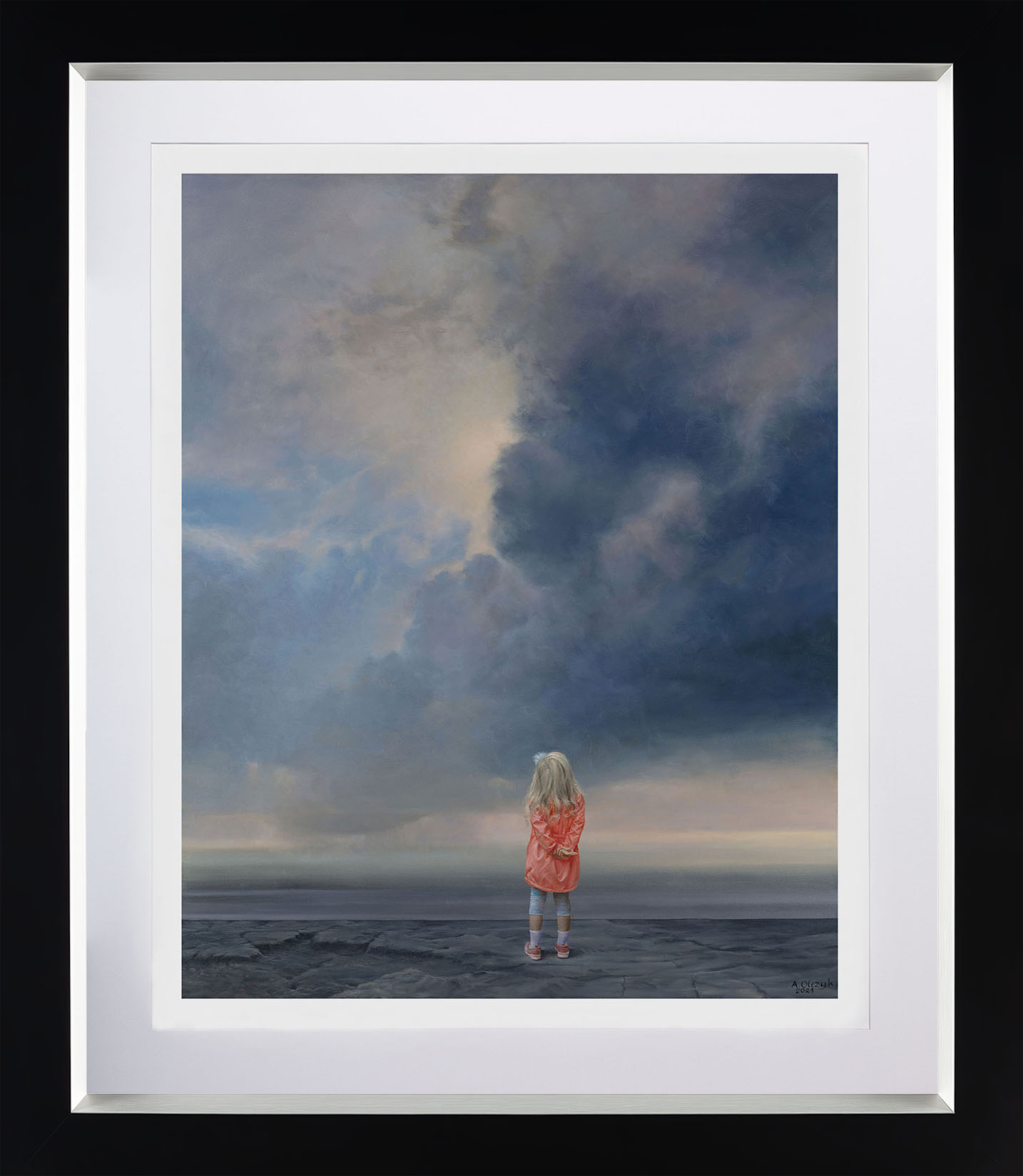 Andrzej Olczyk - reprodukcja obrazu "Kontakt II"