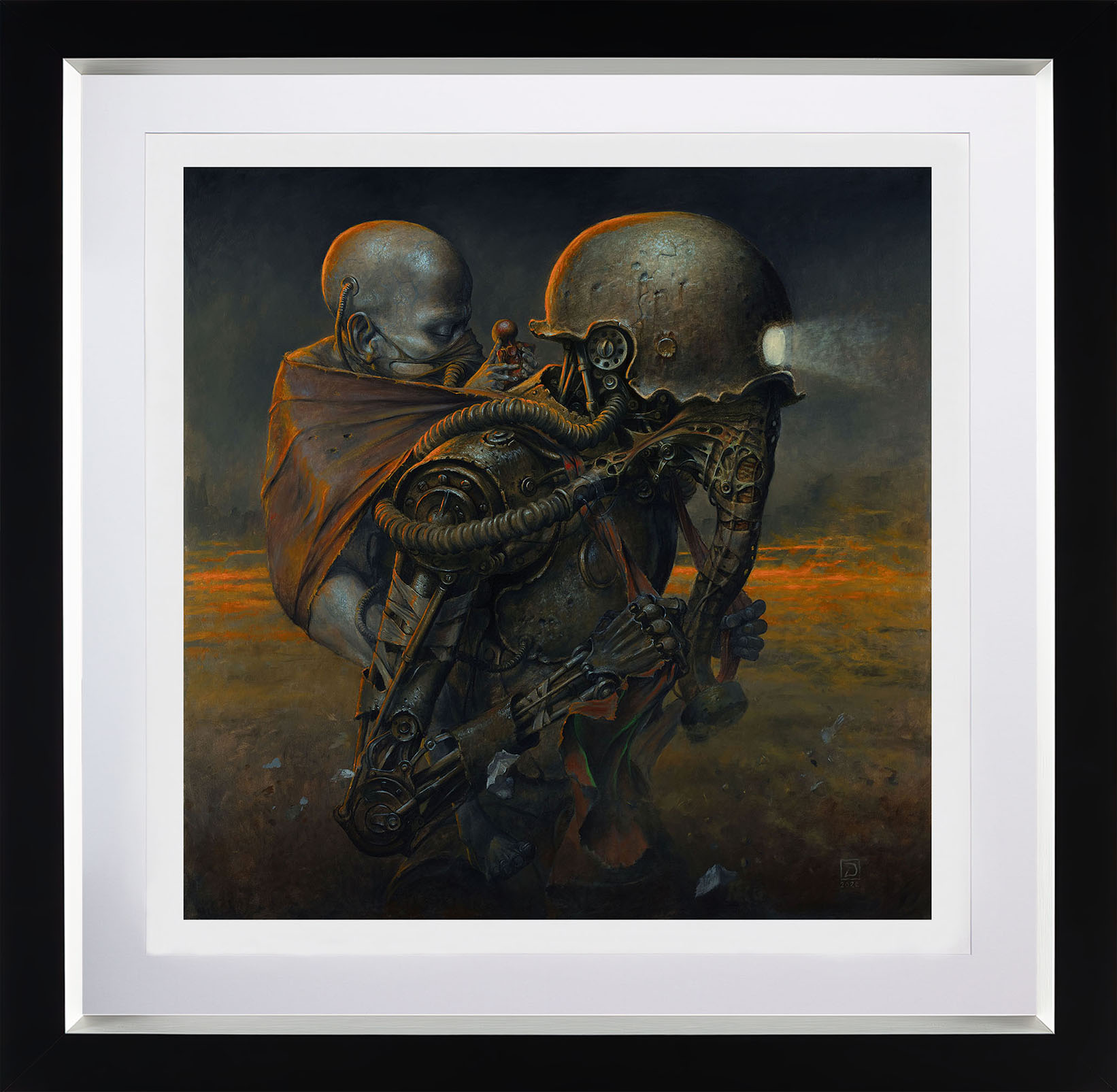 Dariusz Zawadzki - reprodukcja obrazu "Czerwony księżyc"