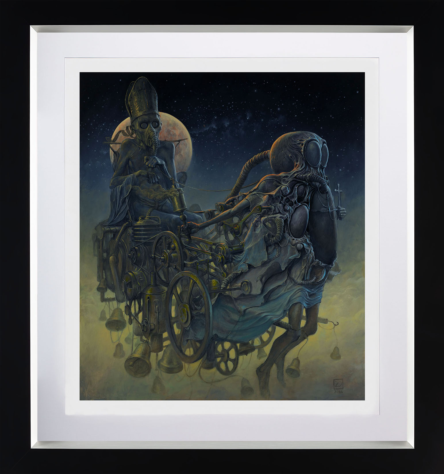 Dariusz Zawadzki - reprodukcja obrazu "Jeździec Apokalipsy"