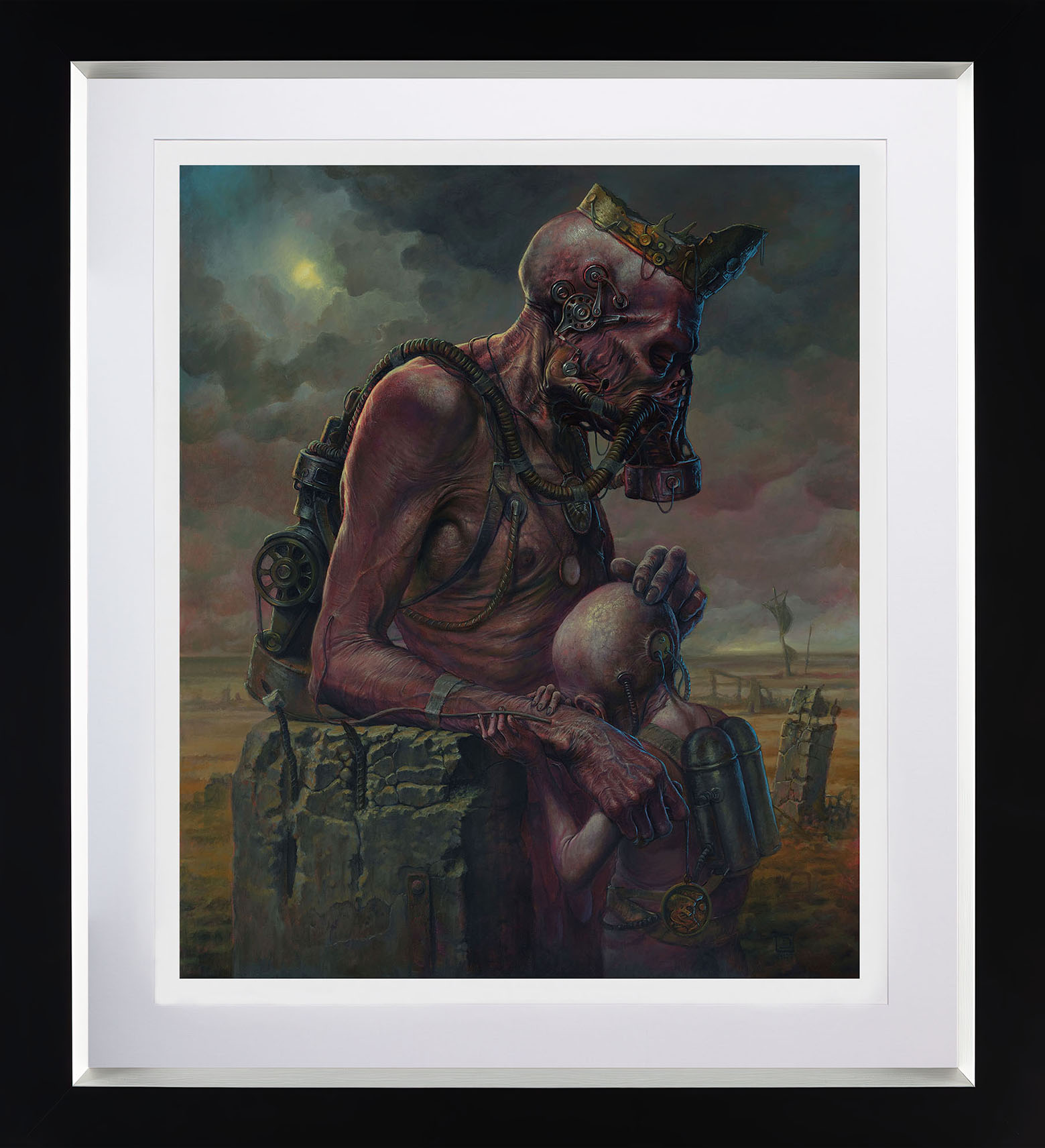 Dariusz Zawadzki - reprodukcja obrazu "Zmierzch Króla"