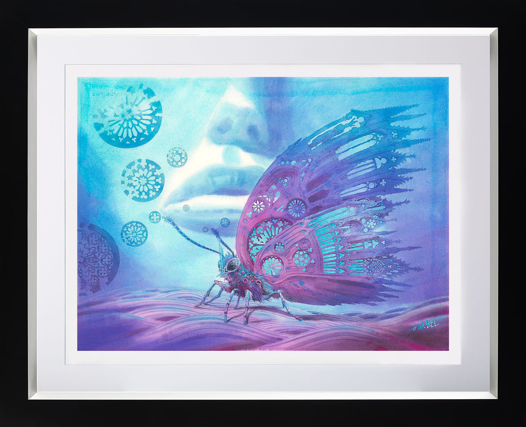 Grzegorz Wróbel - reprodukcja obrazu "Królowa śniegu"