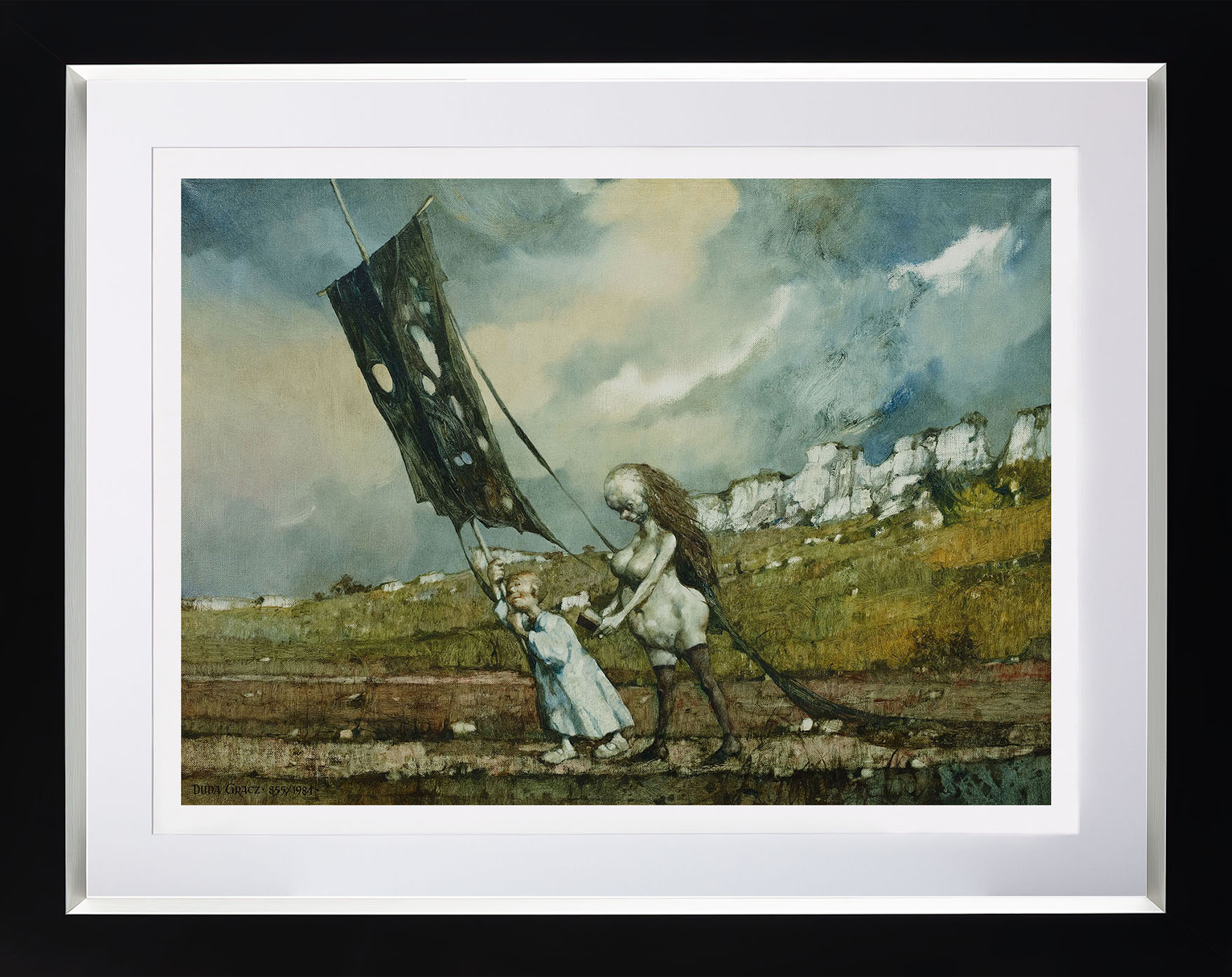 Jerzy Duda-Gracz - reprodukcja obrazu "Jurajski"