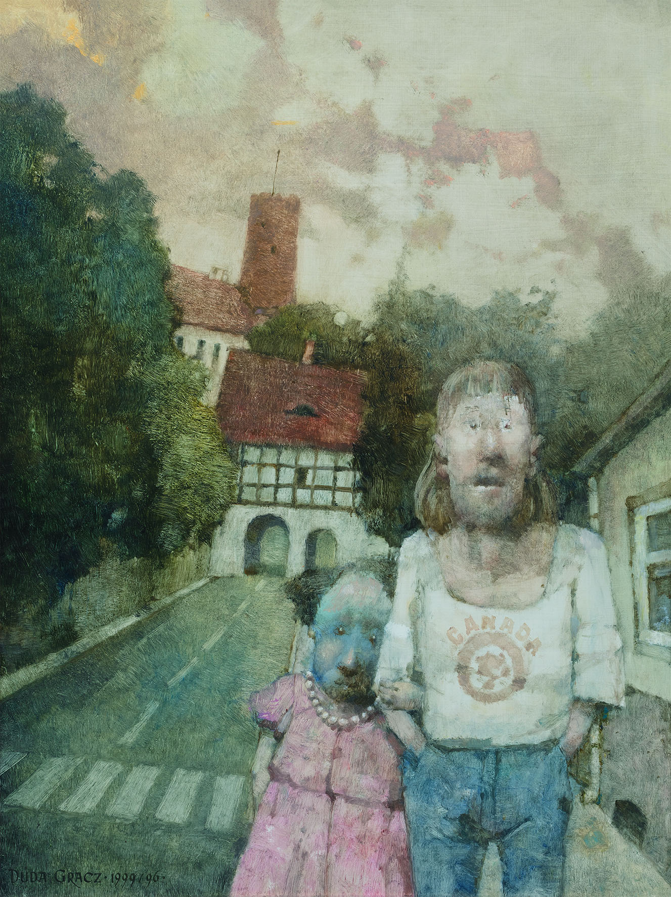 Jerzy Duda-Gracz - reprodukcja obrazu "Romeo i Julia"