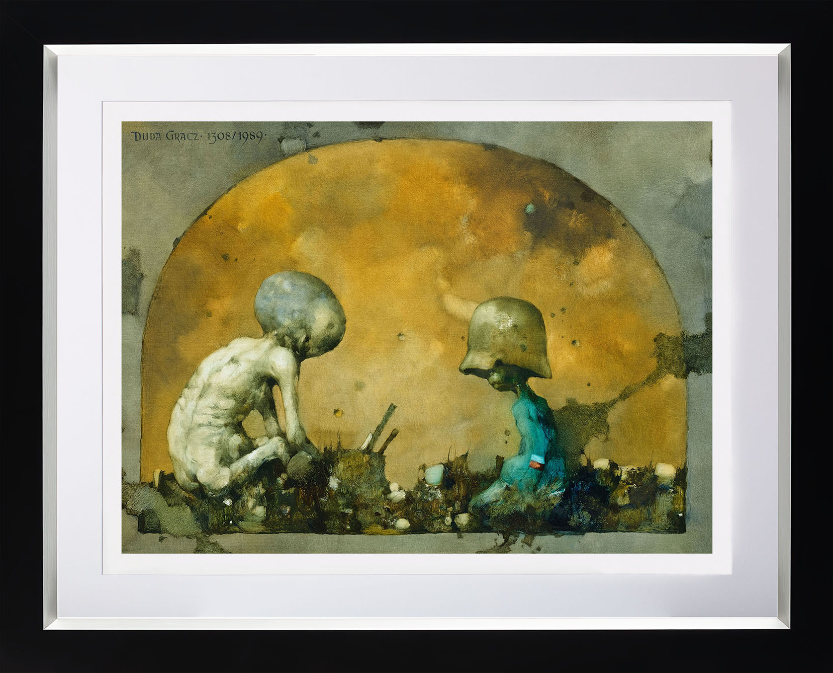 Jerzy Duda-Gracz - reprodukcja obrazu "Martyrologiczny Kaprys Polski"