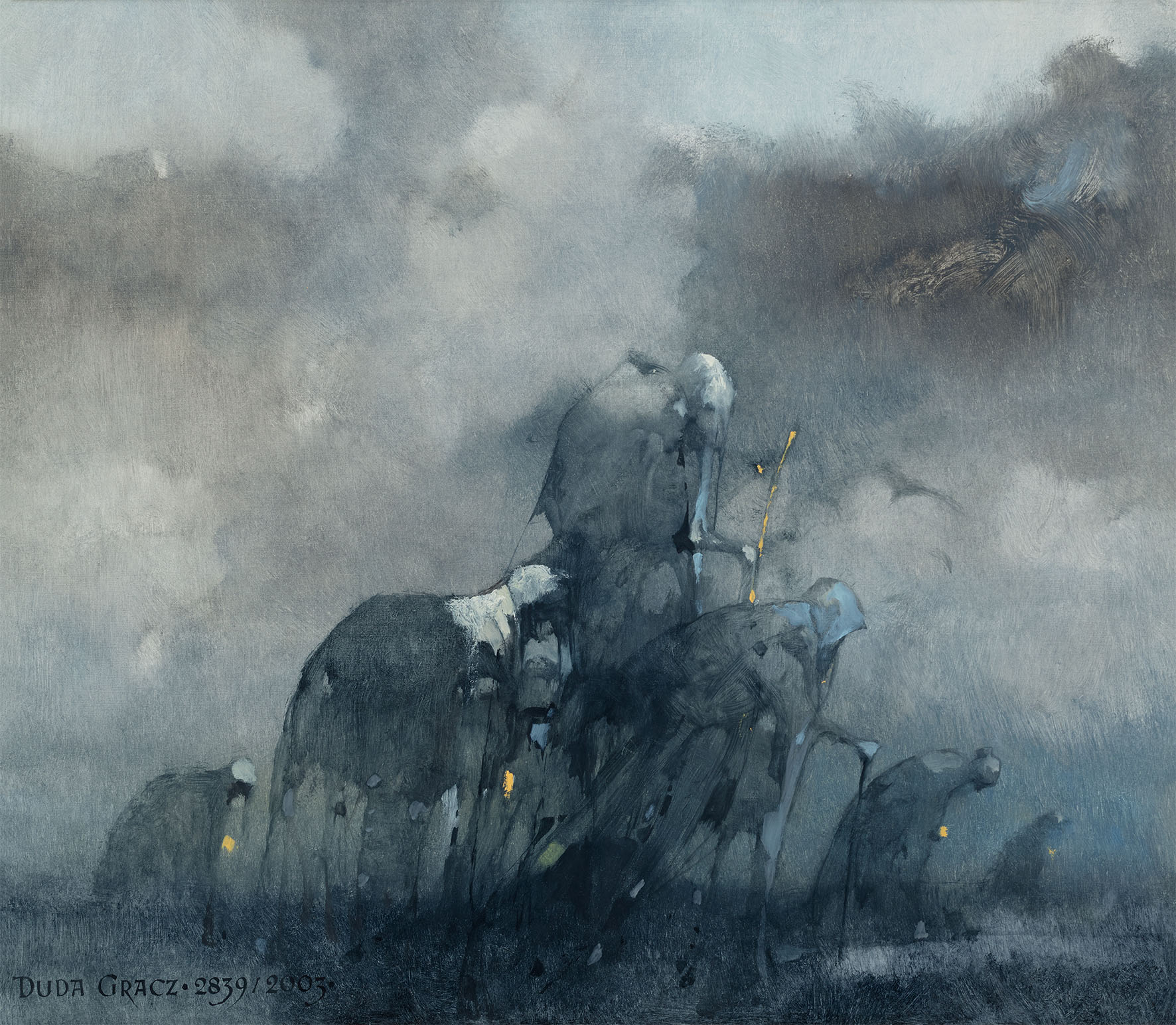 Jerzy Duda-Gracz - reprodukcja obrazu "Nokturn nr 1 | F-moll op. 55"