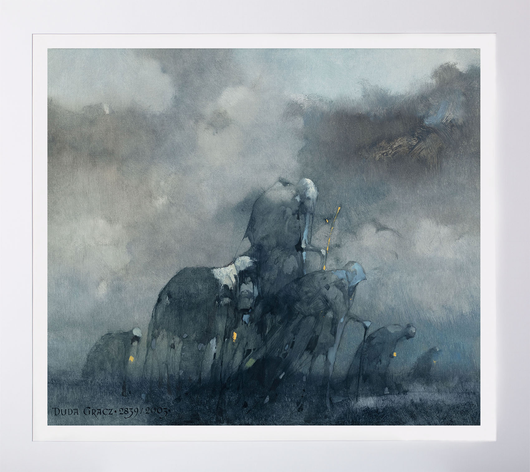 Jerzy Duda-Gracz - reprodukcja obrazu "Nokturn nr 1 | F-moll op. 55"