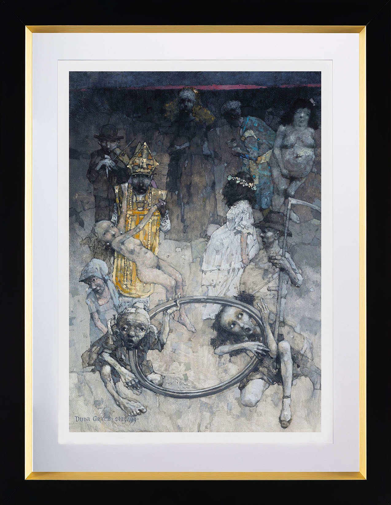 Jerzy Duda-Gracz - reprodukcja obrazu "Polonez 2000"