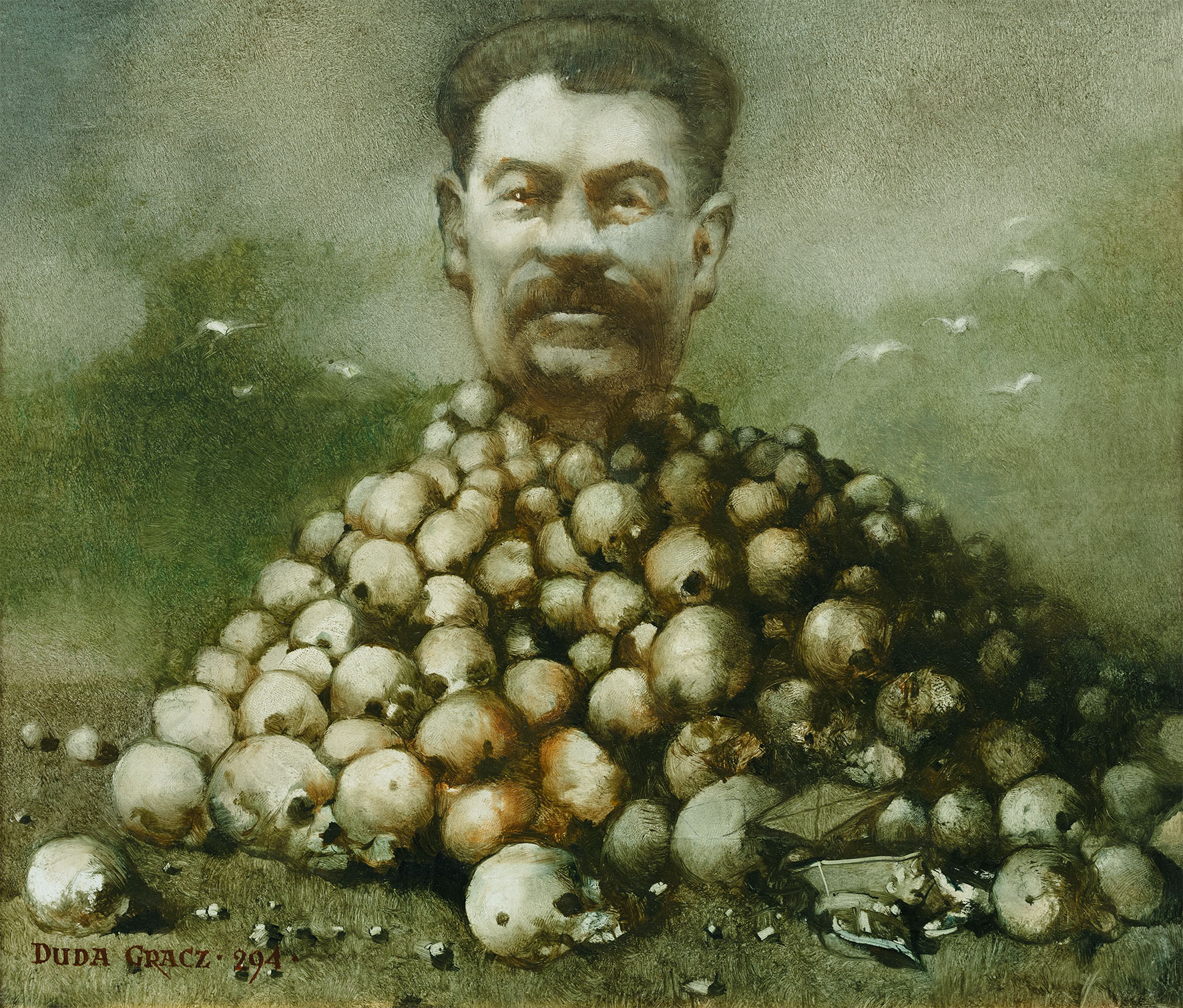 Jerzy Duda-Gracz - reprodukcja obrazu "Apoteoza Pokoju"