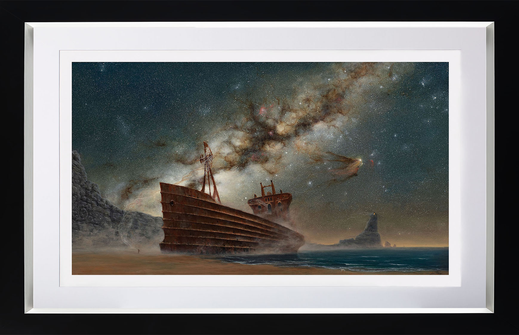 Maksymilian Novak-Zempliński - reprodukcja obrazu "Bez tytułu"