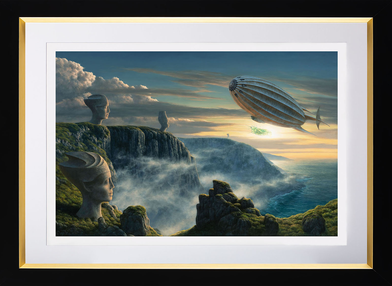 Maksymilian Novak-Zempliński - reprodukcja obrazu "Insulae Chrysoprasis"