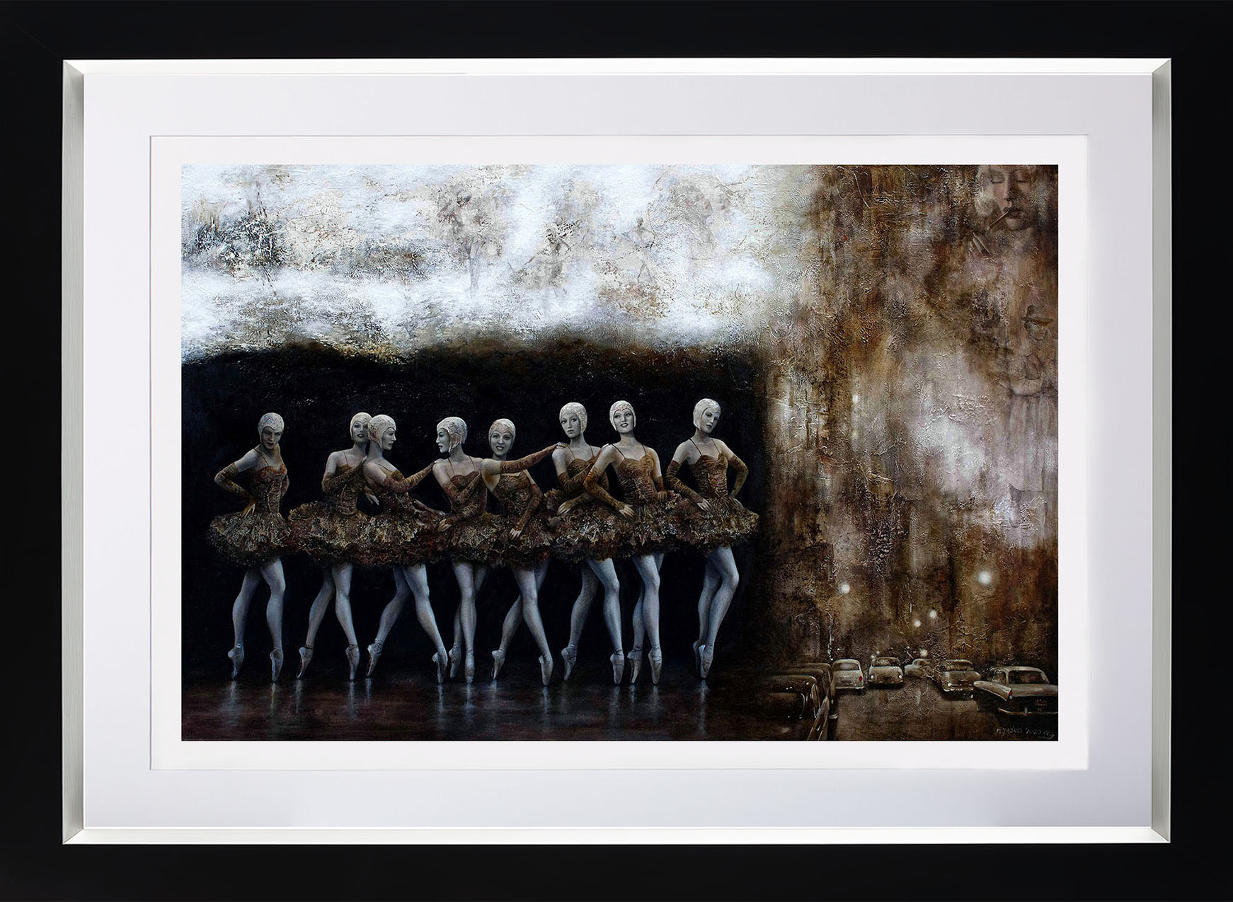 Mariola Jaśko - reprodukcja obrazu "Club noir IV"