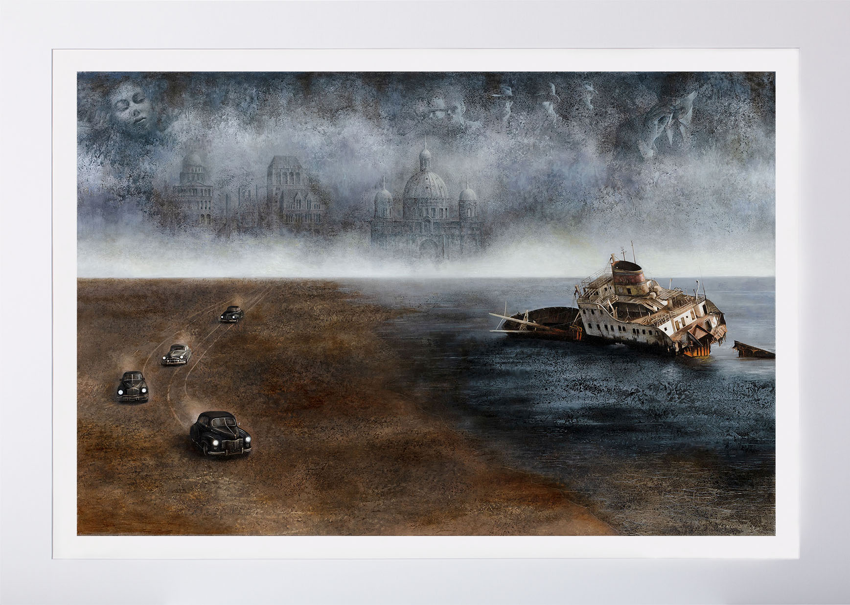 Mariola Jaśko - reprodukcja obrazu "Czterej jeźdźcy Apokalipsy II"