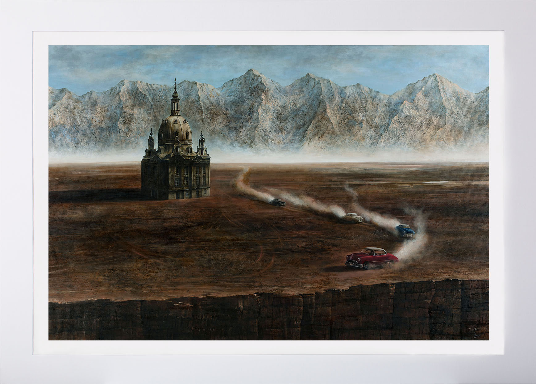 Mariola Jaśko - reprodukcja obrazu "Czterej jeźdźcy Apokalipsy V"