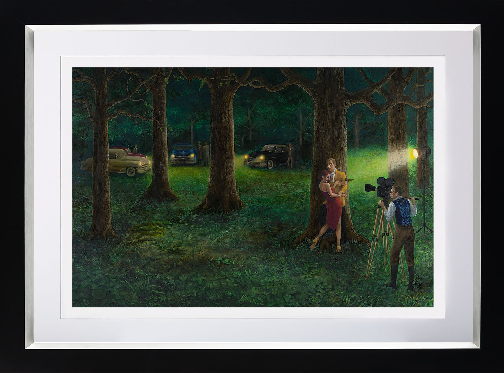 Mariola Jaśko - reprodukcja obrazu "Epizod I. Las"