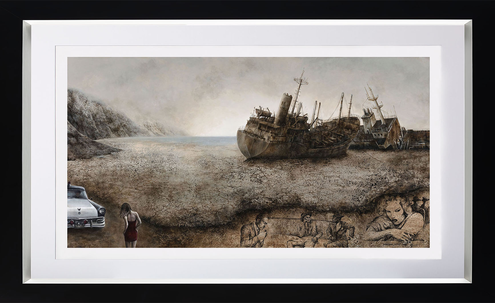 Mariola Jaśko - reprodukcja obrazu "Waterfront_II"