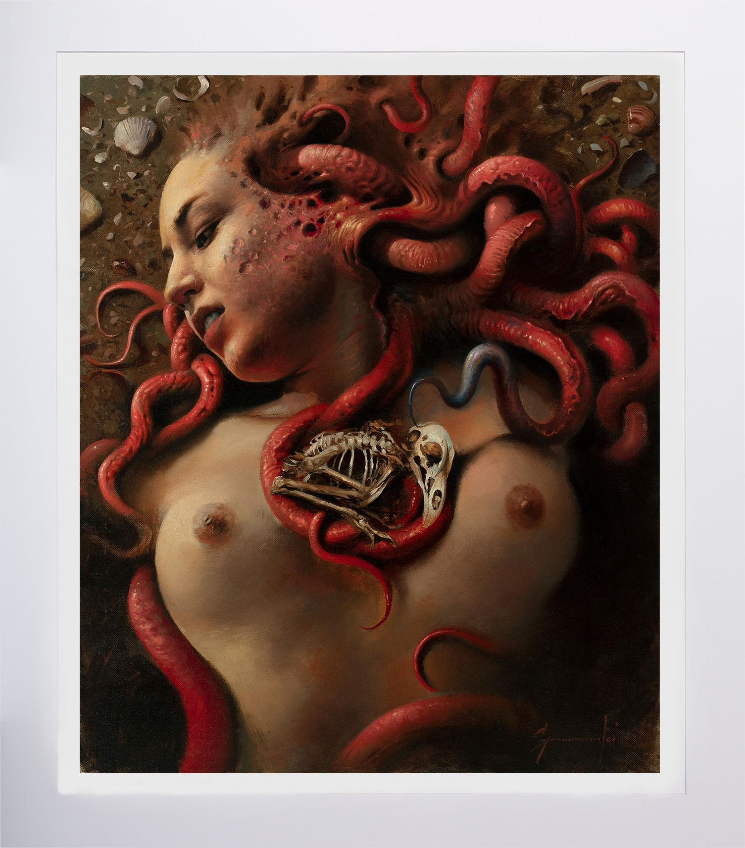 Sebastian Smarowski - reprodukcja obrazu "Bez tytułu"