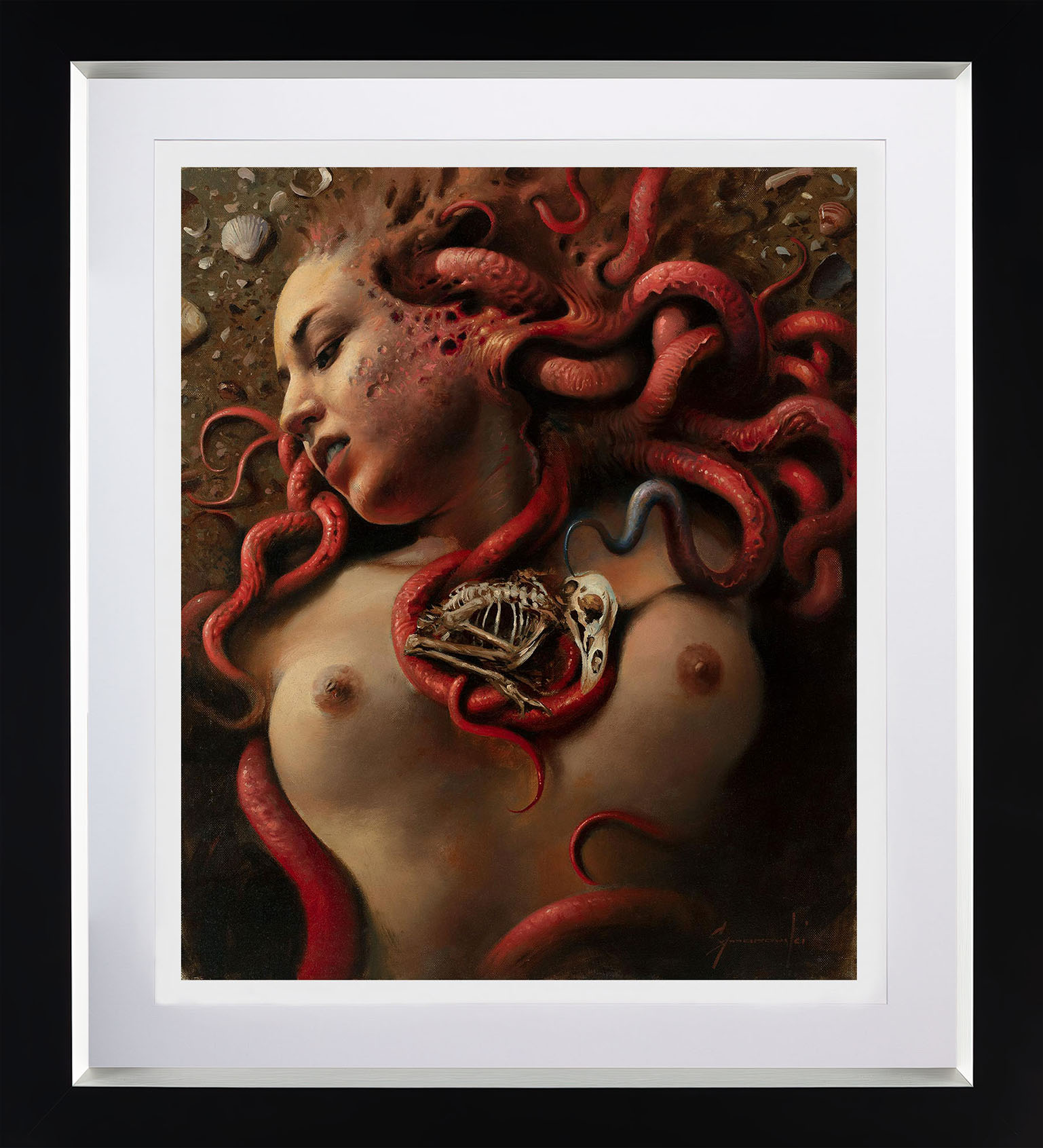 Sebastian Smarowski - reprodukcja obrazu "Bez tytułu"