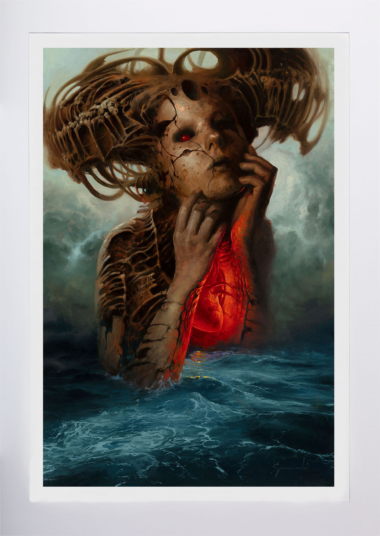 Sebastian Smarowski - reprodukcja obrazu "Bez tytułu"