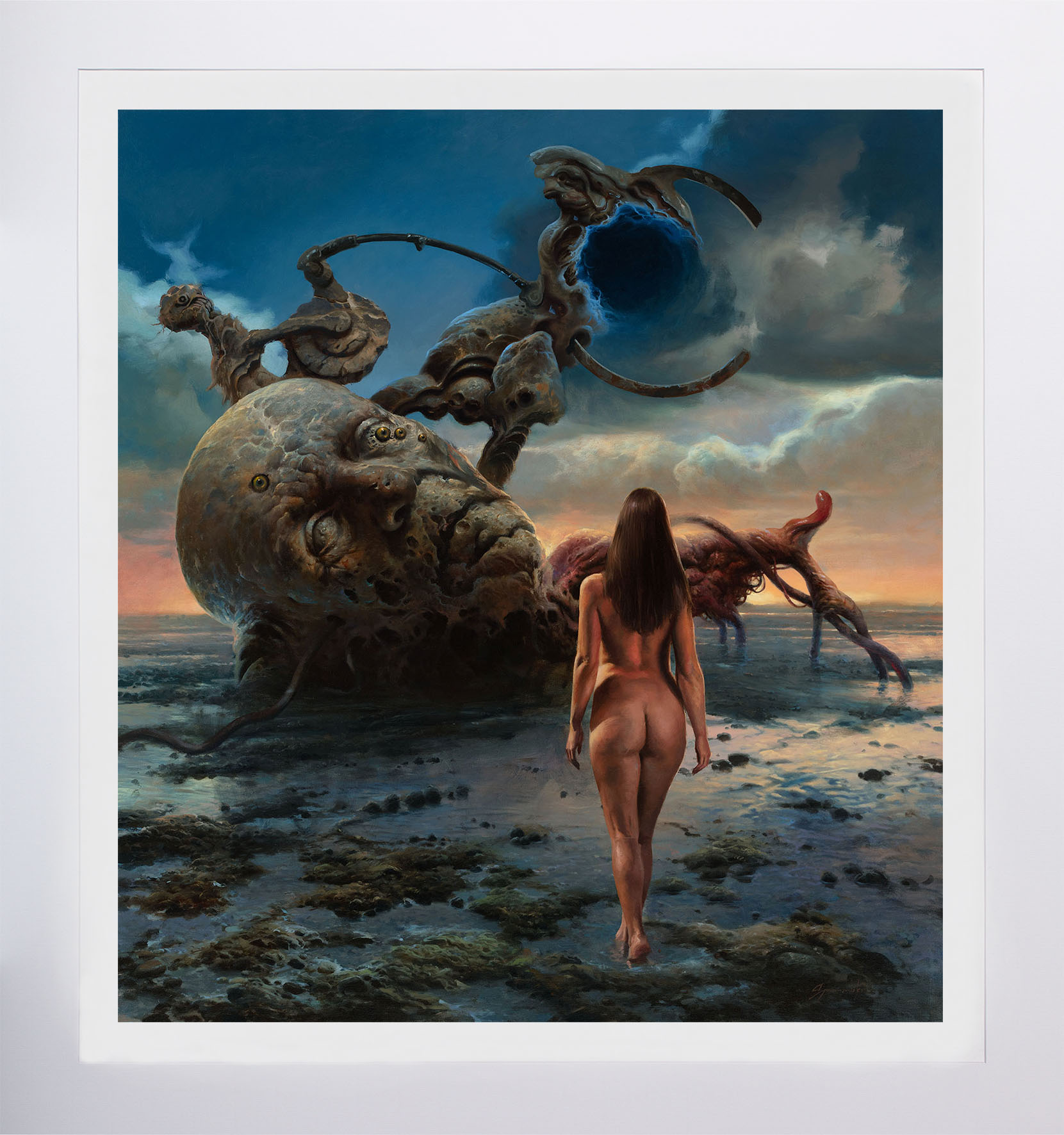 Sebastian Smarowski - reprodukcja obrazu "Bez tytułu"