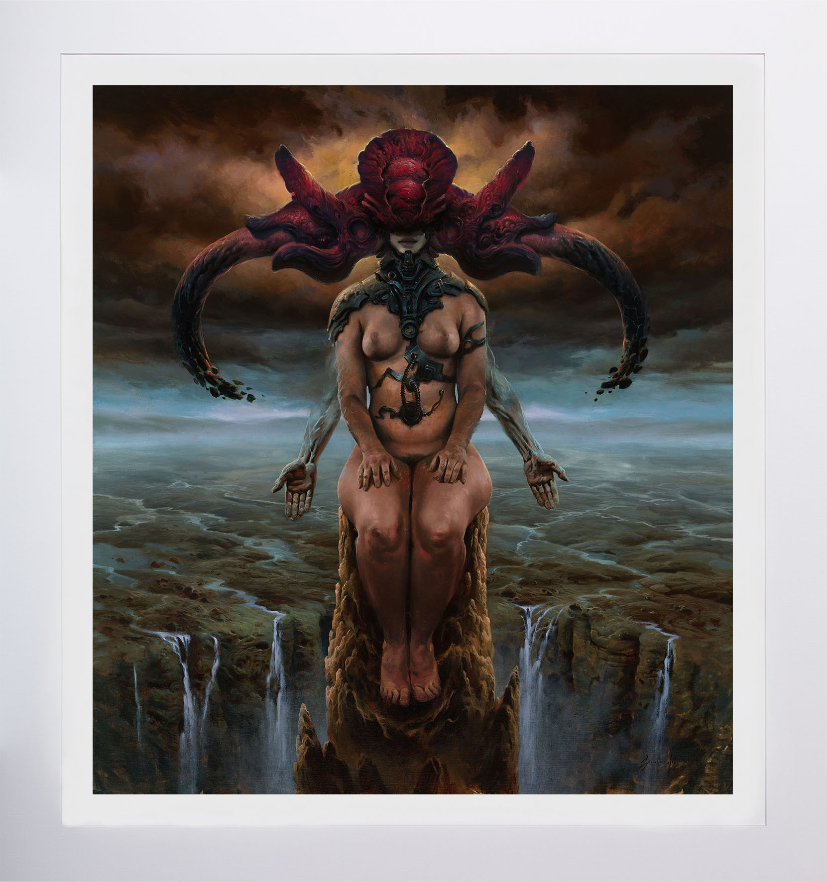 Sebastian Smarowski - reprodukcja obrazu "Bez tytułu"