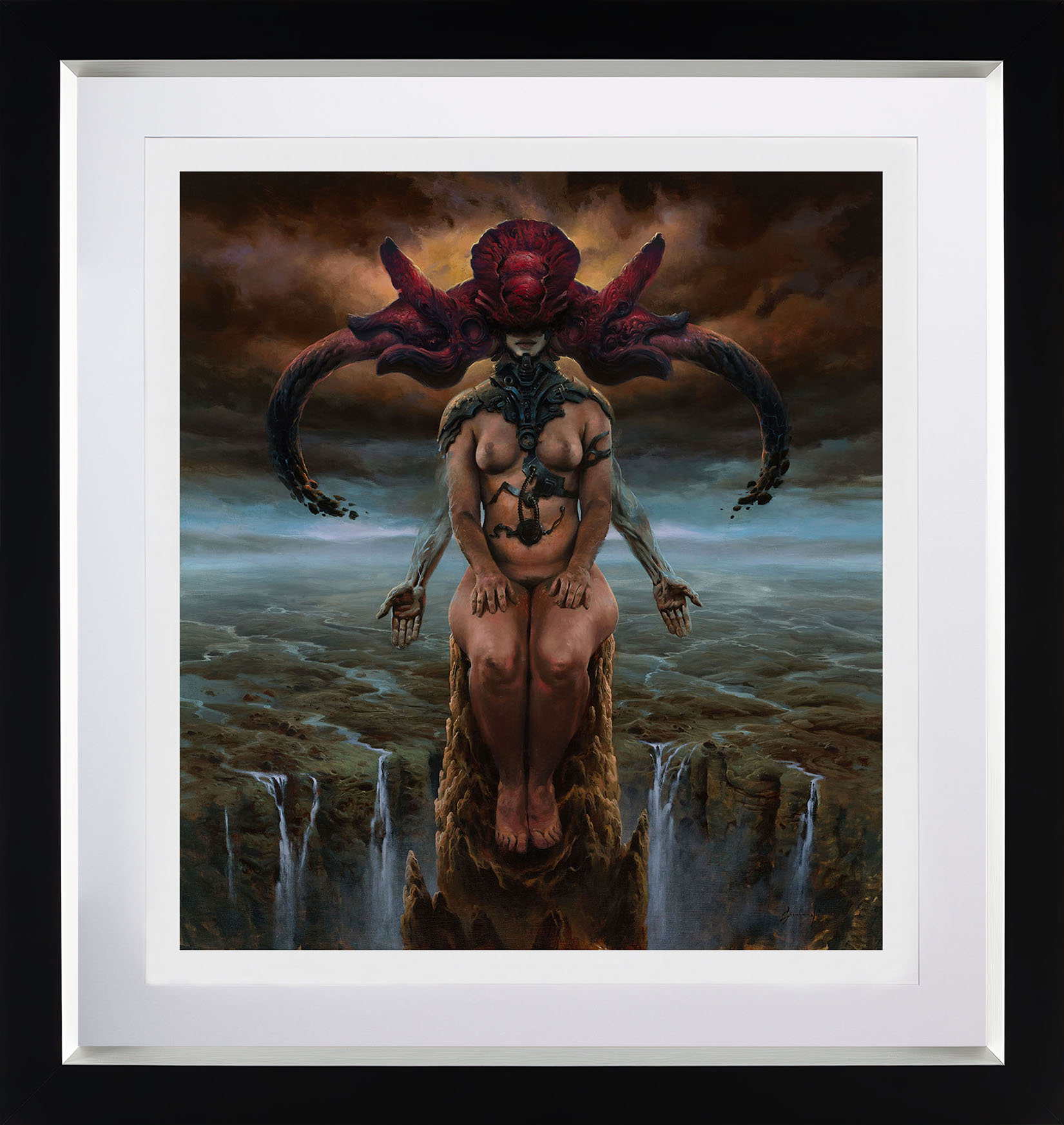 Sebastian Smarowski - reprodukcja obrazu "Bez tytułu"