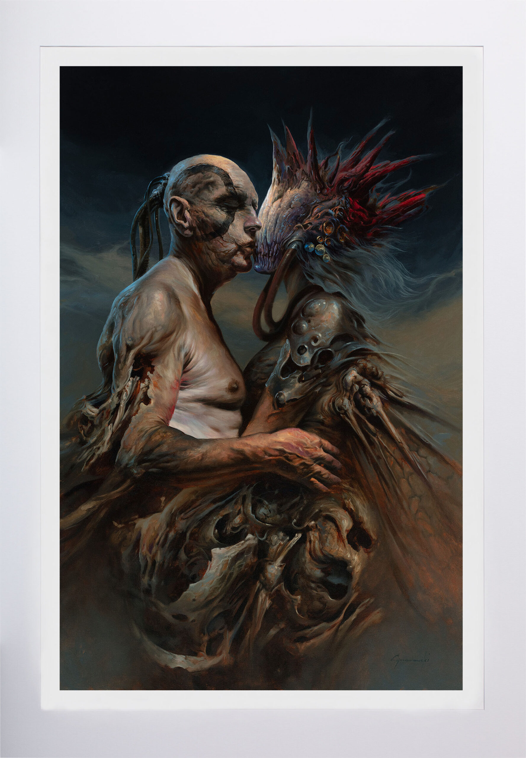 Sebastian Smarowski - reprodukcja obrazu "Bez tytułu"