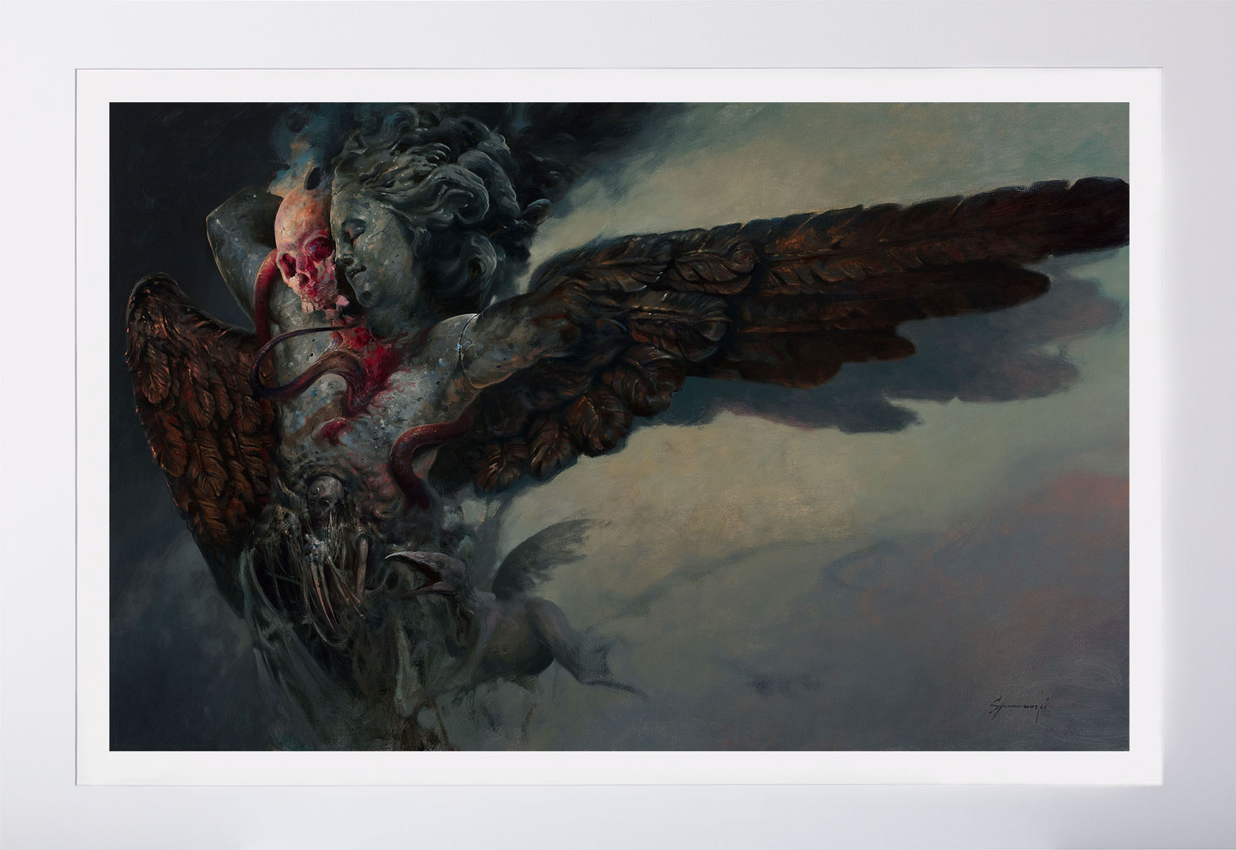 Sebastian Smarowski - reprodukcja obrazu "Bez tytułu"