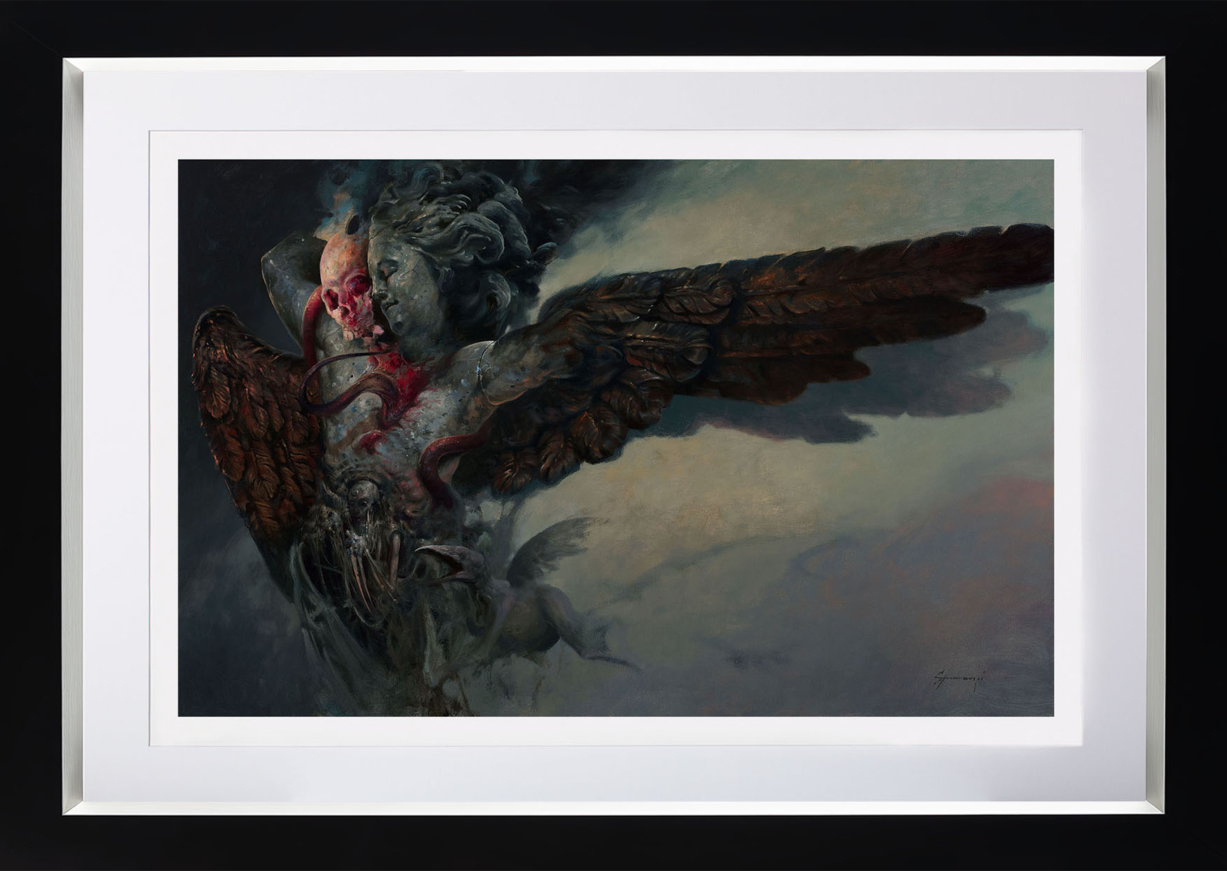 Sebastian Smarowski - reprodukcja obrazu "Bez tytułu"