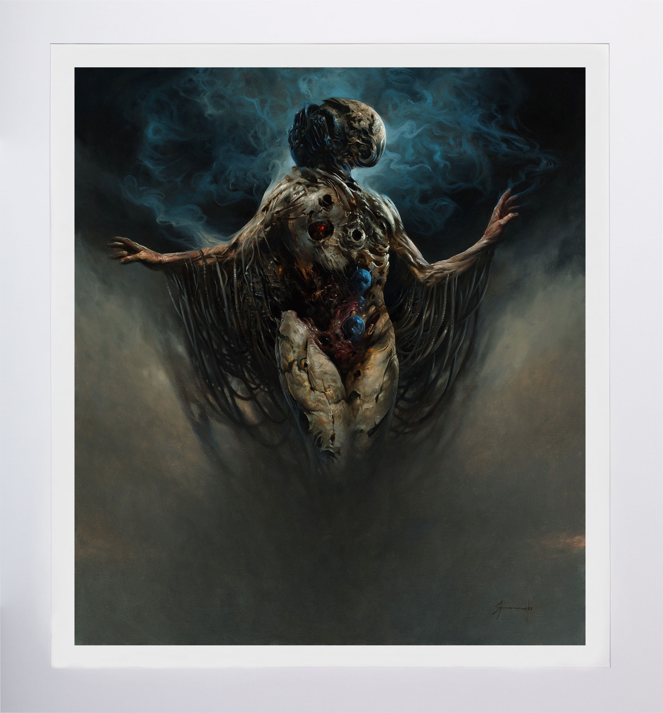 Sebastian Smarowski - reprodukcja obrazu "Bez tytułu"