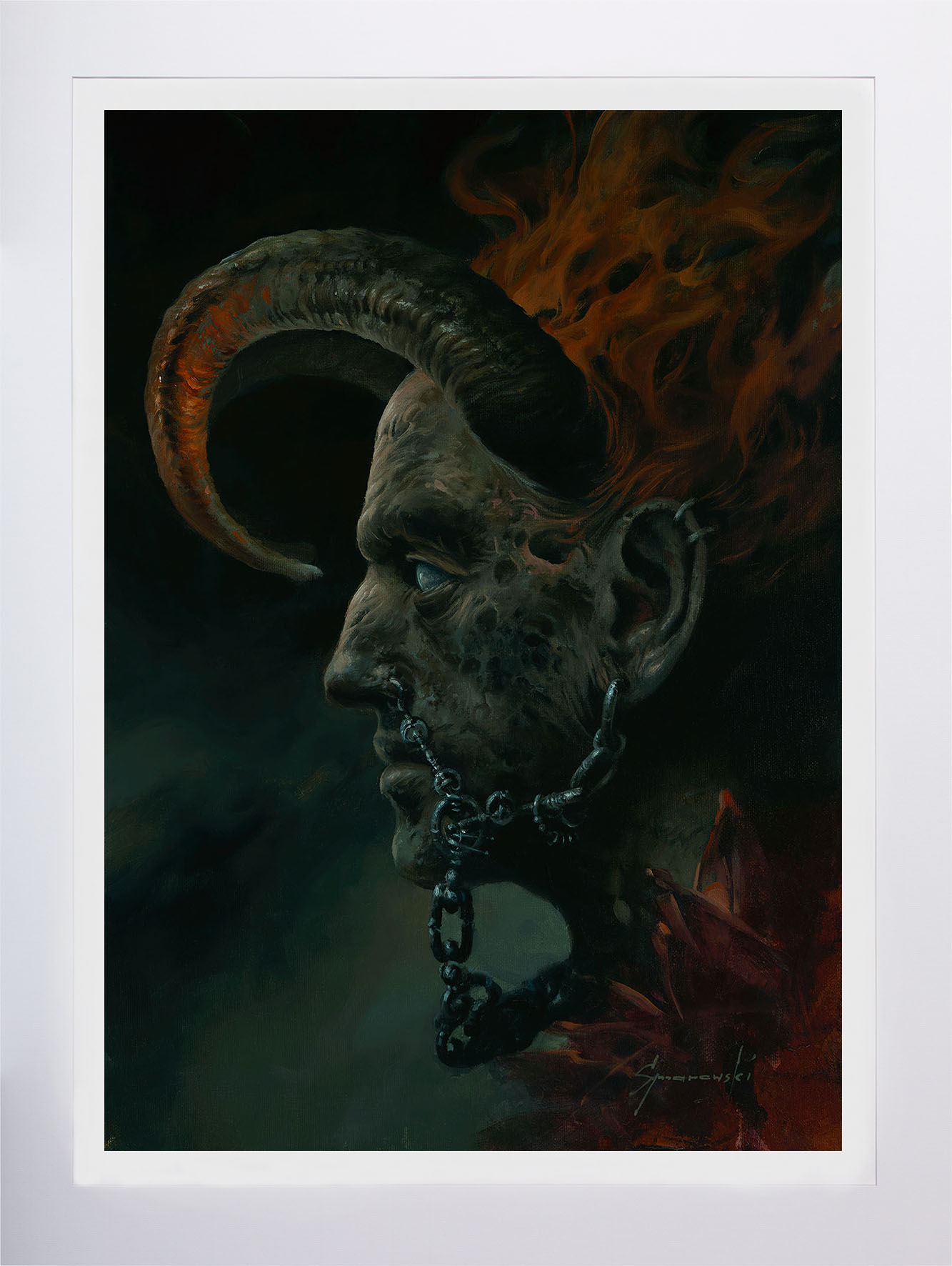 Sebastian Smarowski - reprodukcja obrazu "Bez tytułu"