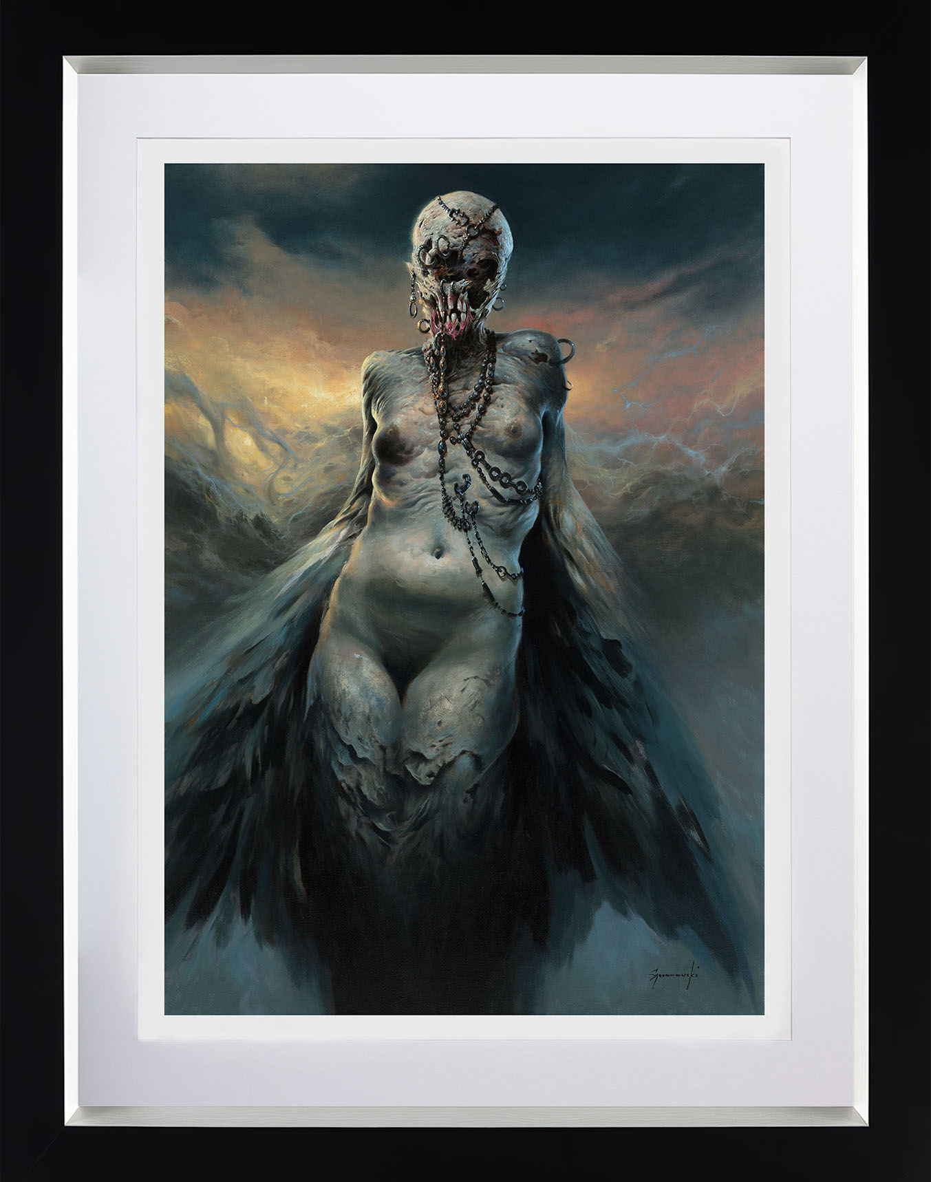 Sebastian Smarowski - reprodukcja obrazu "Sukkub"