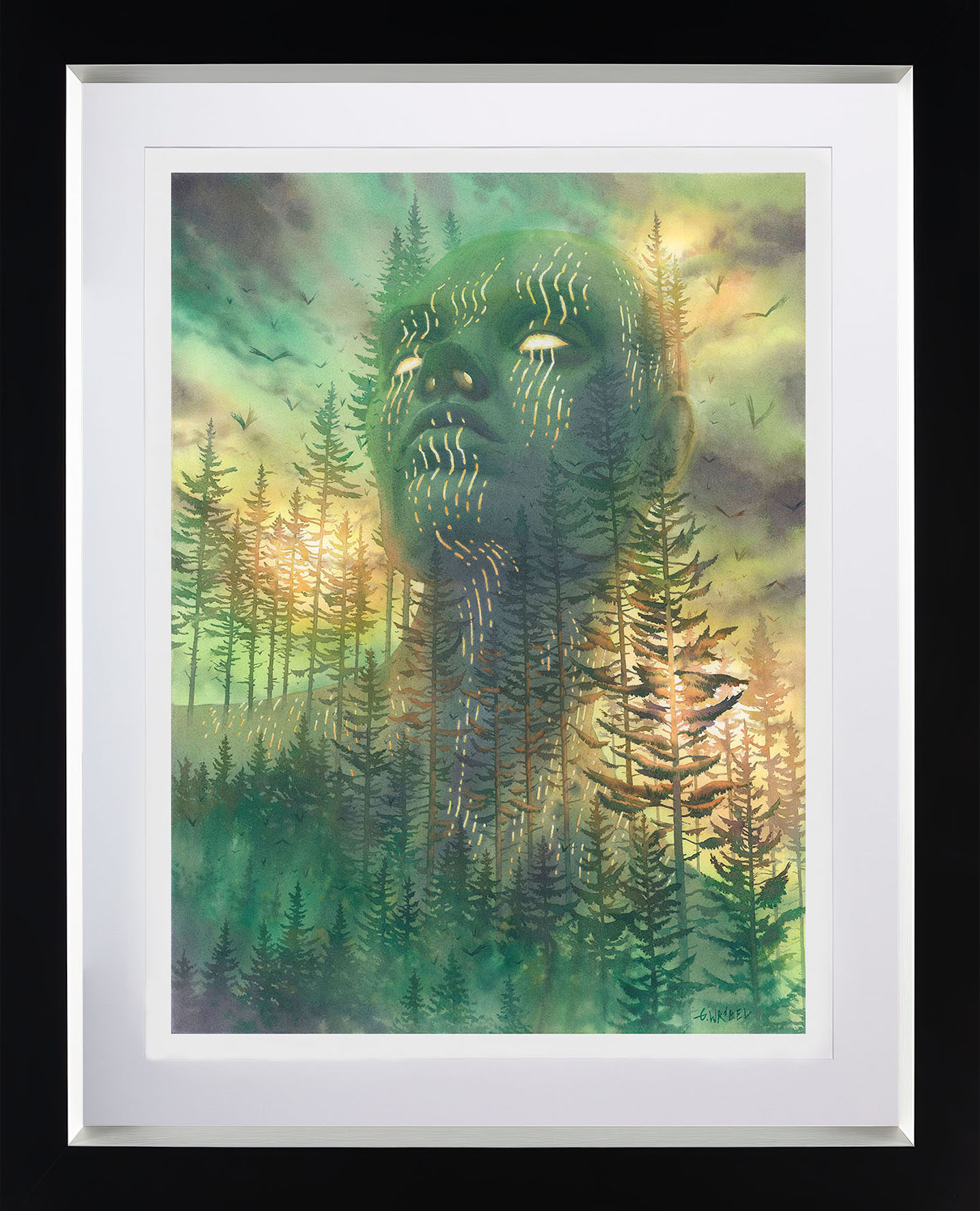 Grzegorz Wróbel - reprodukcja obrazu "Pod trzema słońcami"