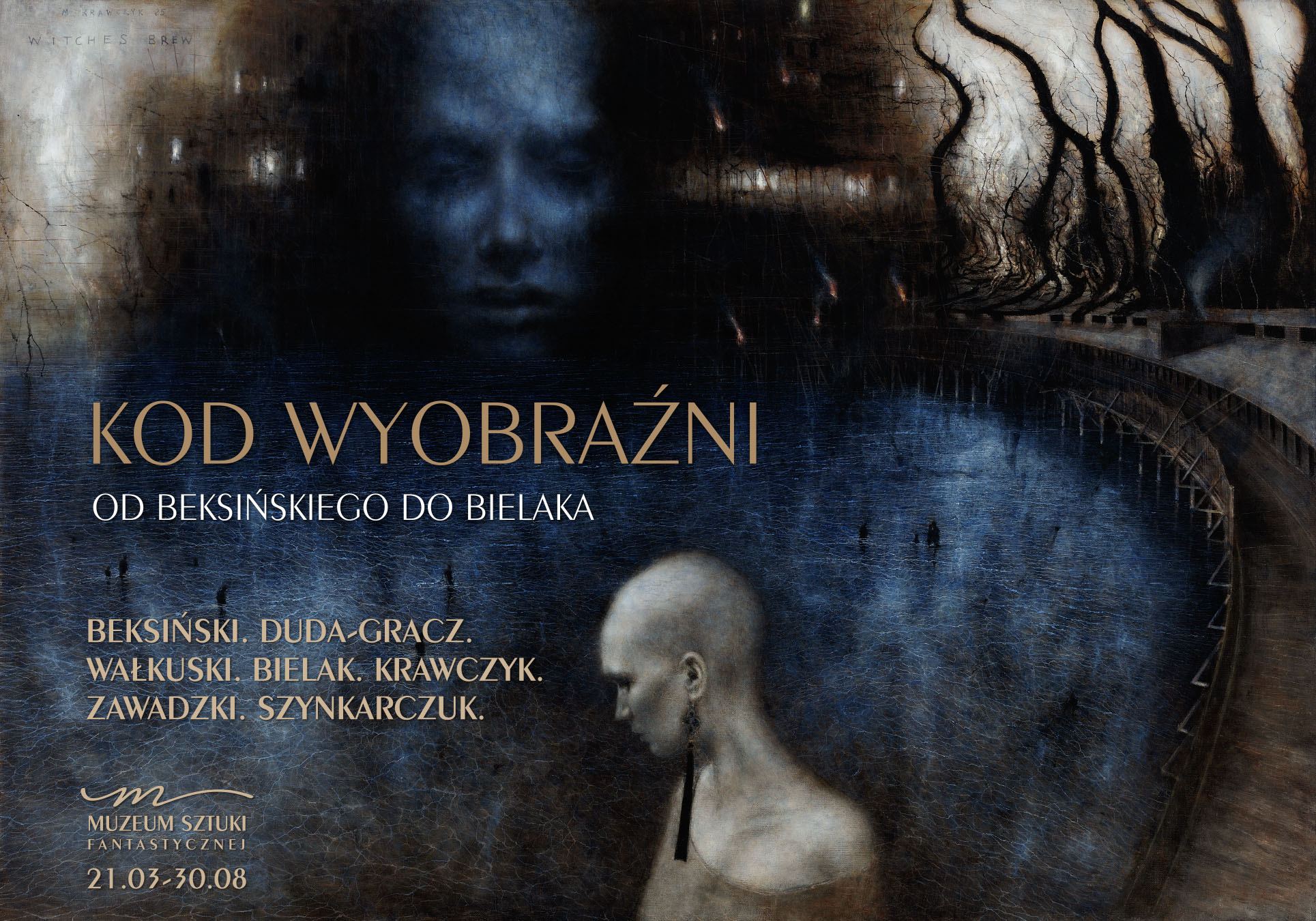 Wystawa - Kod wyobraźni. Od Beksińskiego do Bielaka.