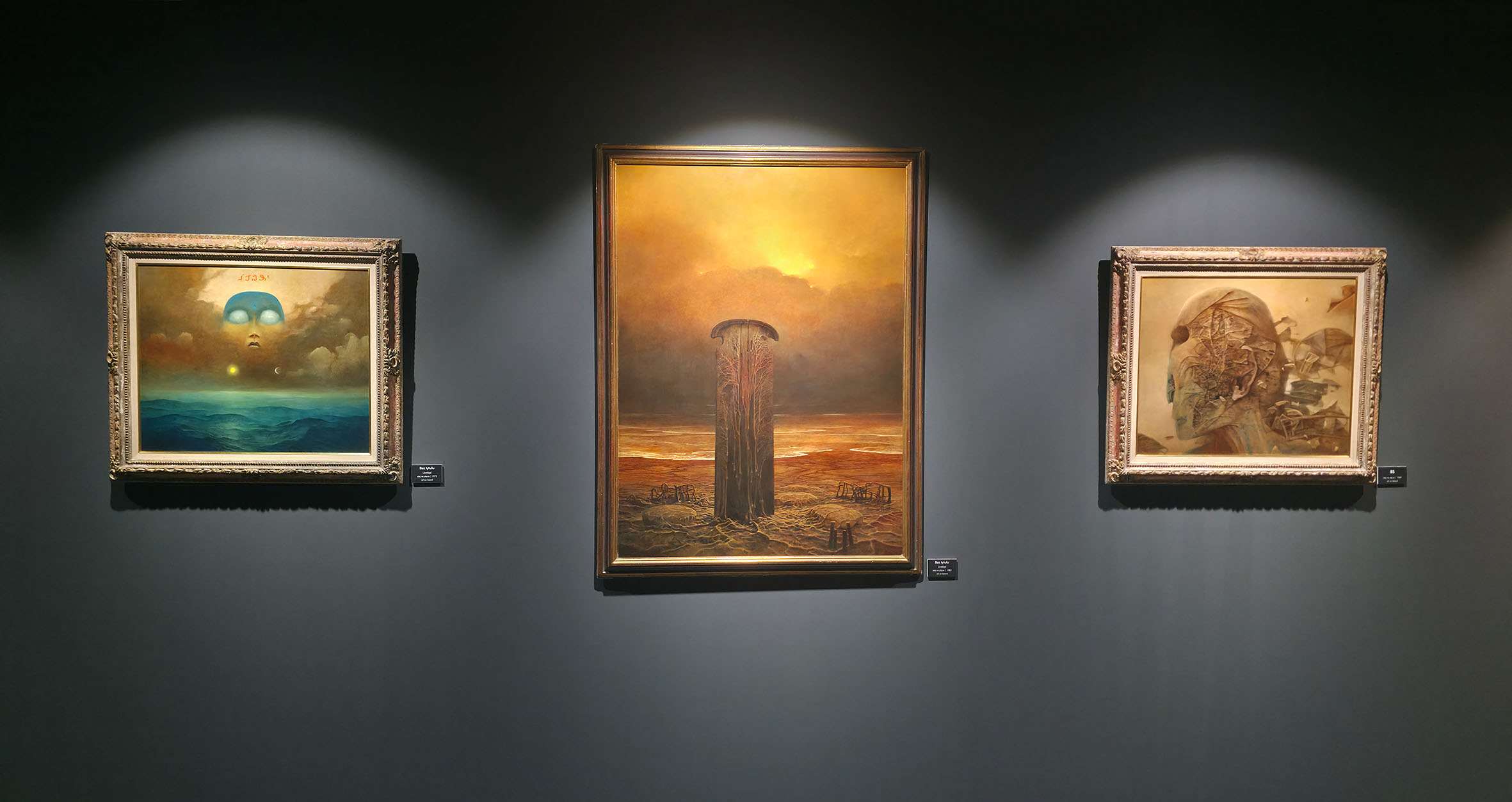 Beksiński w Poznaniu Beksiński w Poznaniu